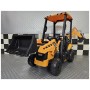 12V Otroški bager JCB SITEMASTER s streho