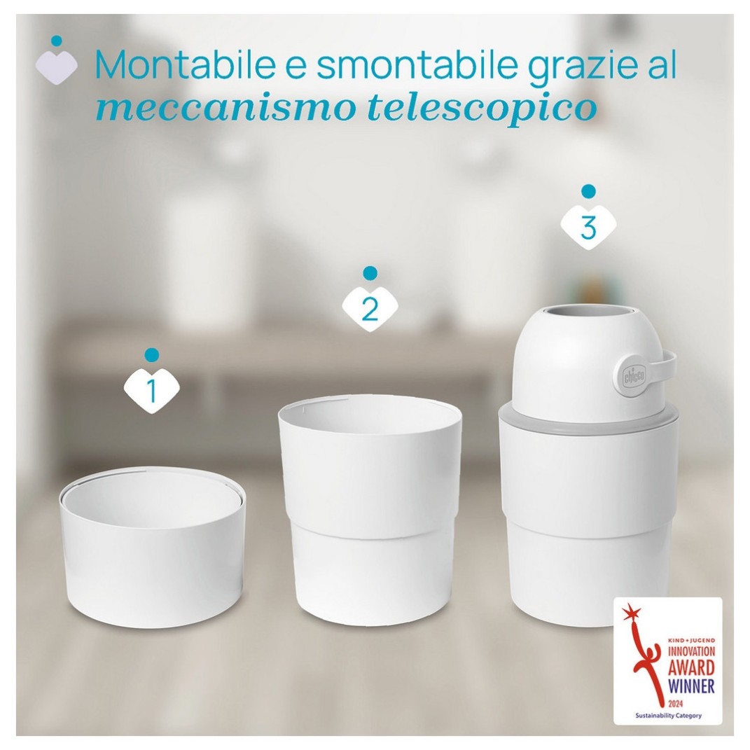 Koš za plenice Chicco MANGIAPANNOLINI Odour Off