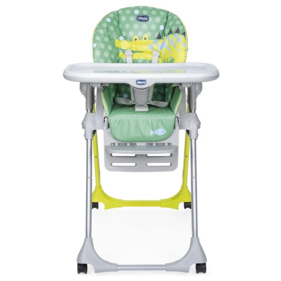 Stolček za hranjenje  POLLY EASY CROCODILE