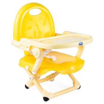 zložljiv stolček za hranjenje Pocket Snack Saffron