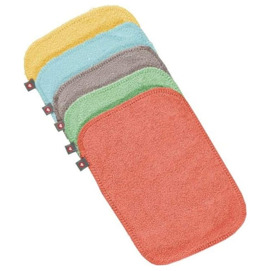 Krpice za umivanje Pastel iz Bambusa - 10 kos