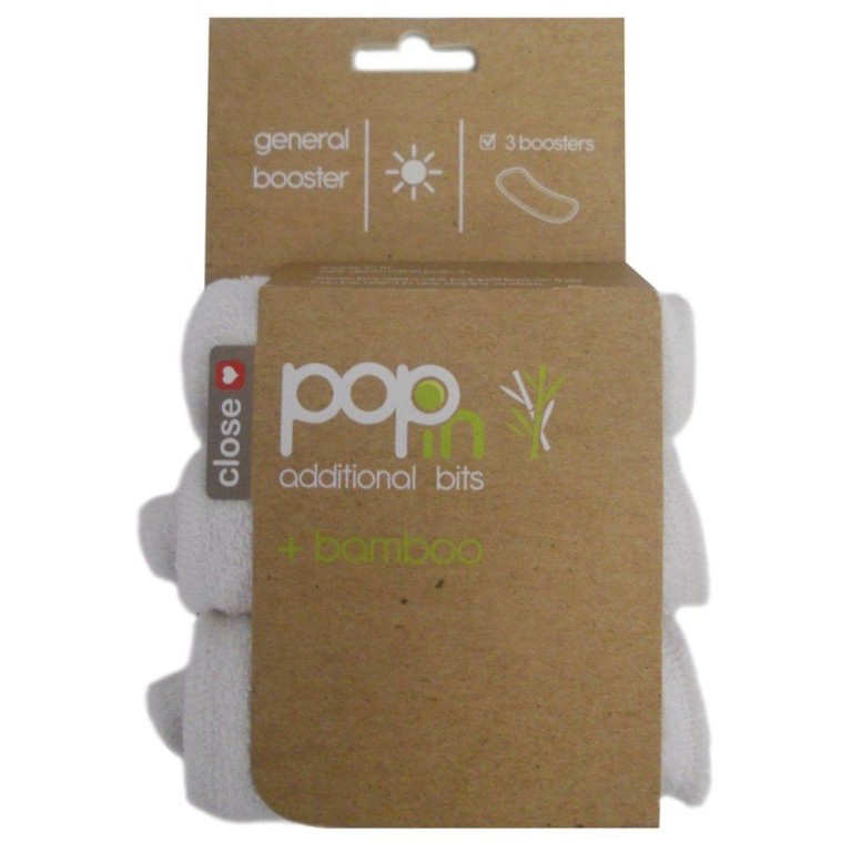 Vložek Pop In Bamboo Booster za vse vrste pralnih plenic