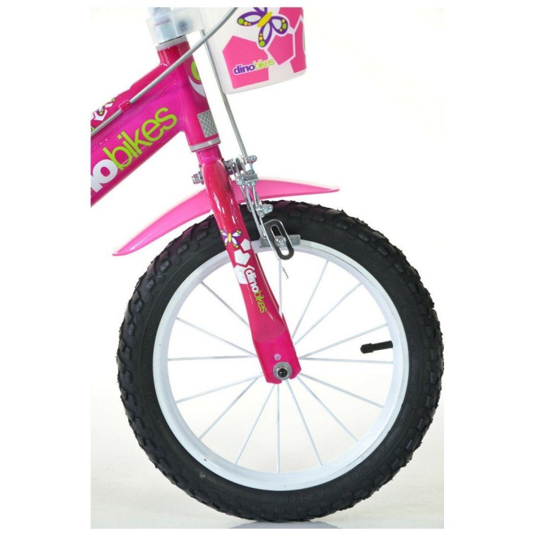 Otroško kolo 14 col SERIE 26 GIRL FUXIA Otroško kolo 14 col SERIE 26 GIRL FUXIA