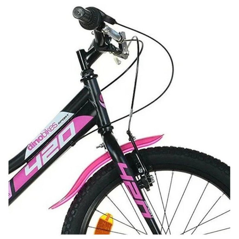 Dekliško kolo 20 col MTB 420 sport črna - 6 prestav Dekliško kolo 20 col MTB 420 sport črna - 6 prestav
