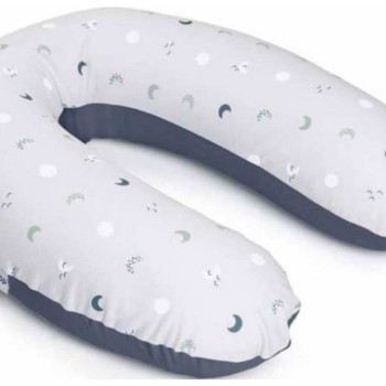 Materinska blazina BUDDY Cloudy Blue Grey Moon