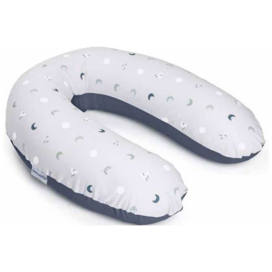 Materinska blazina BUDDY Cloudy Blue Grey Moon