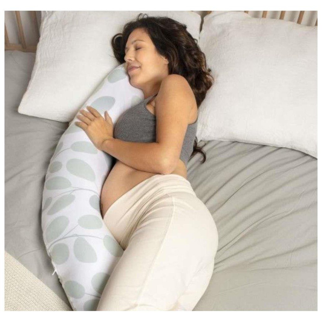 Materinska blazina BUDDY Leaves Aqua Green