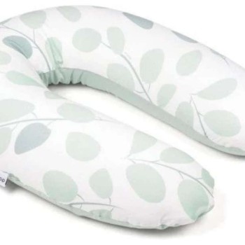 Materinska blazina BUDDY Leaves Aqua Green