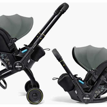 Avtosedež in otroški voziček Doona X I-Size Slate Green