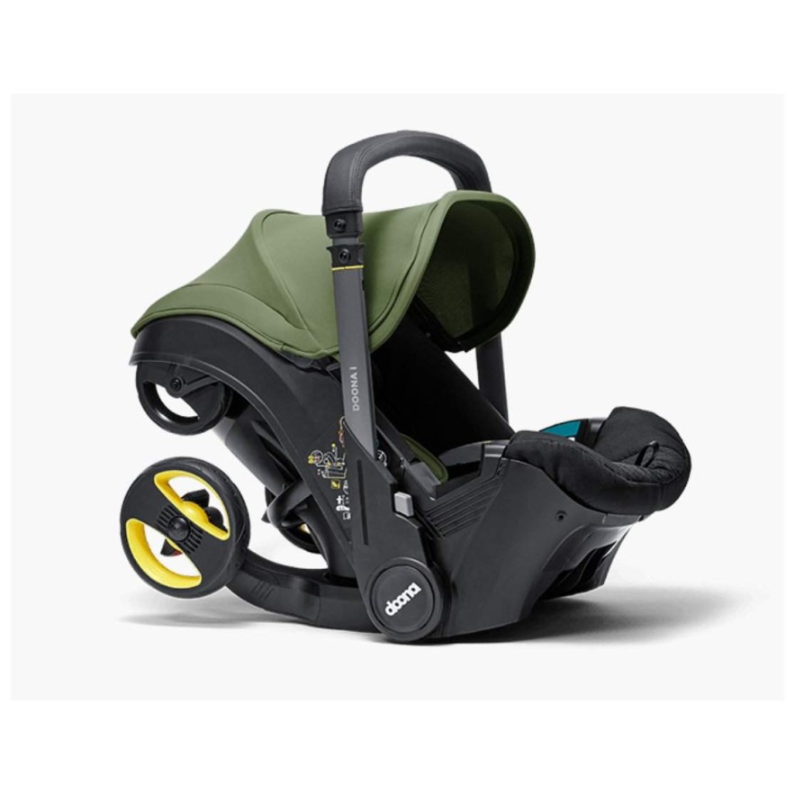 Avtosedež in otroški voziček Doona I I-Size Desert Green