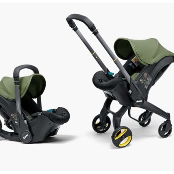 Avtosedež in otroški voziček Doona I I-Size Desert Green