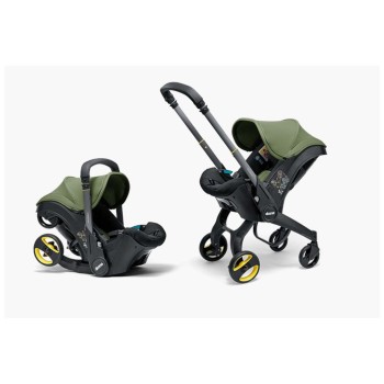 Avtosedež in otroški voziček Doona I I-Size Desert Green