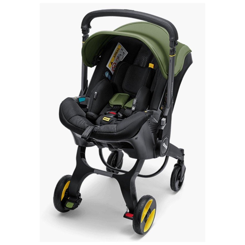Avtosedež in otroški voziček Doona I I-Size Desert Green