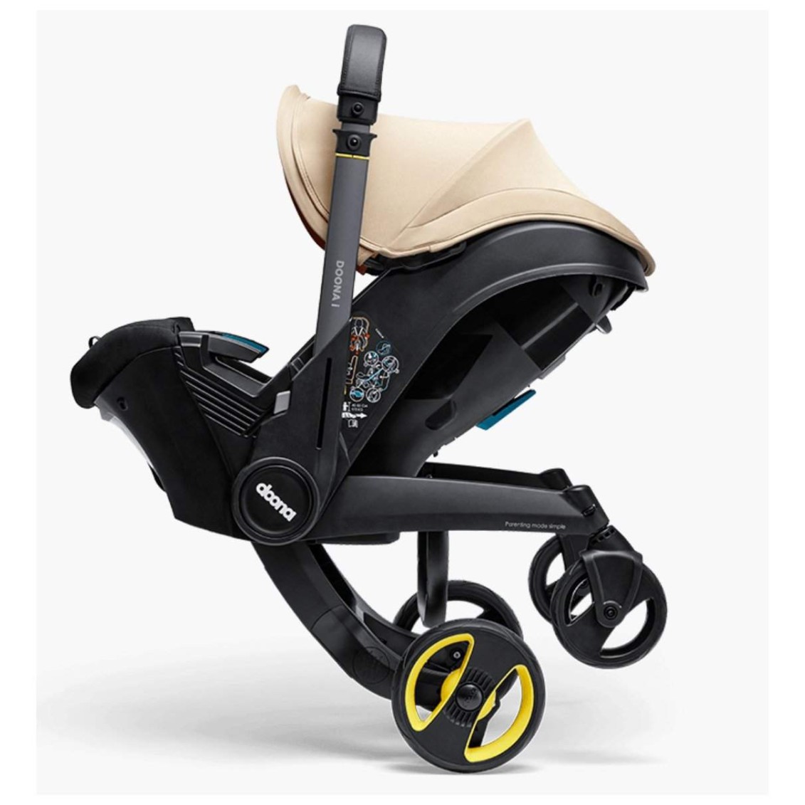 Avtosedež in otroški voziček Doona I I-Size Sahara Sand