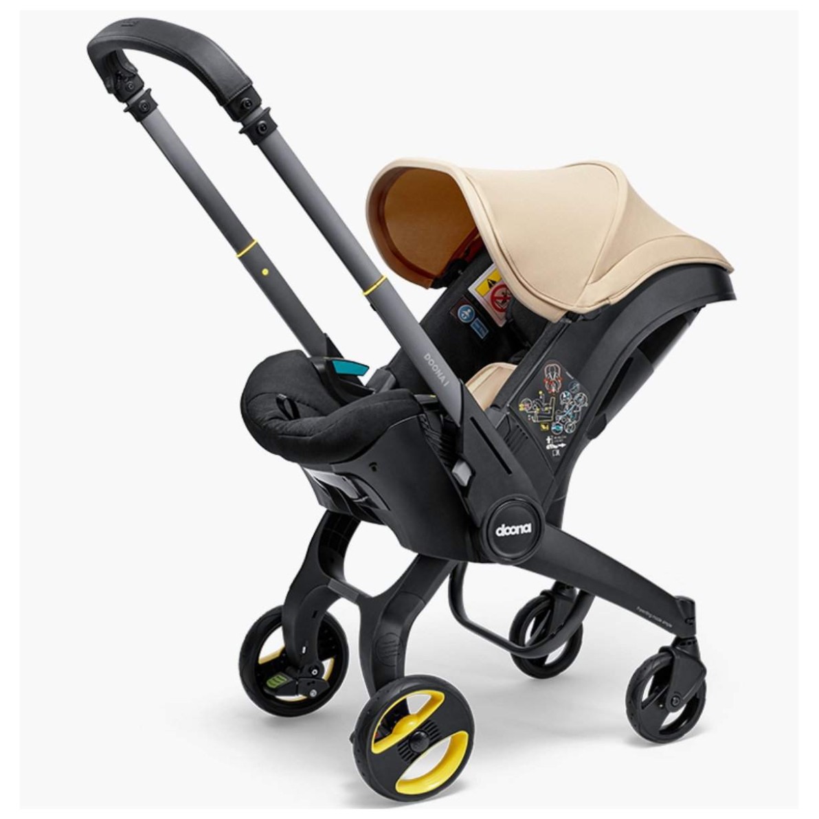 Avtosedež in otroški voziček Doona I I-Size Sahara Sand