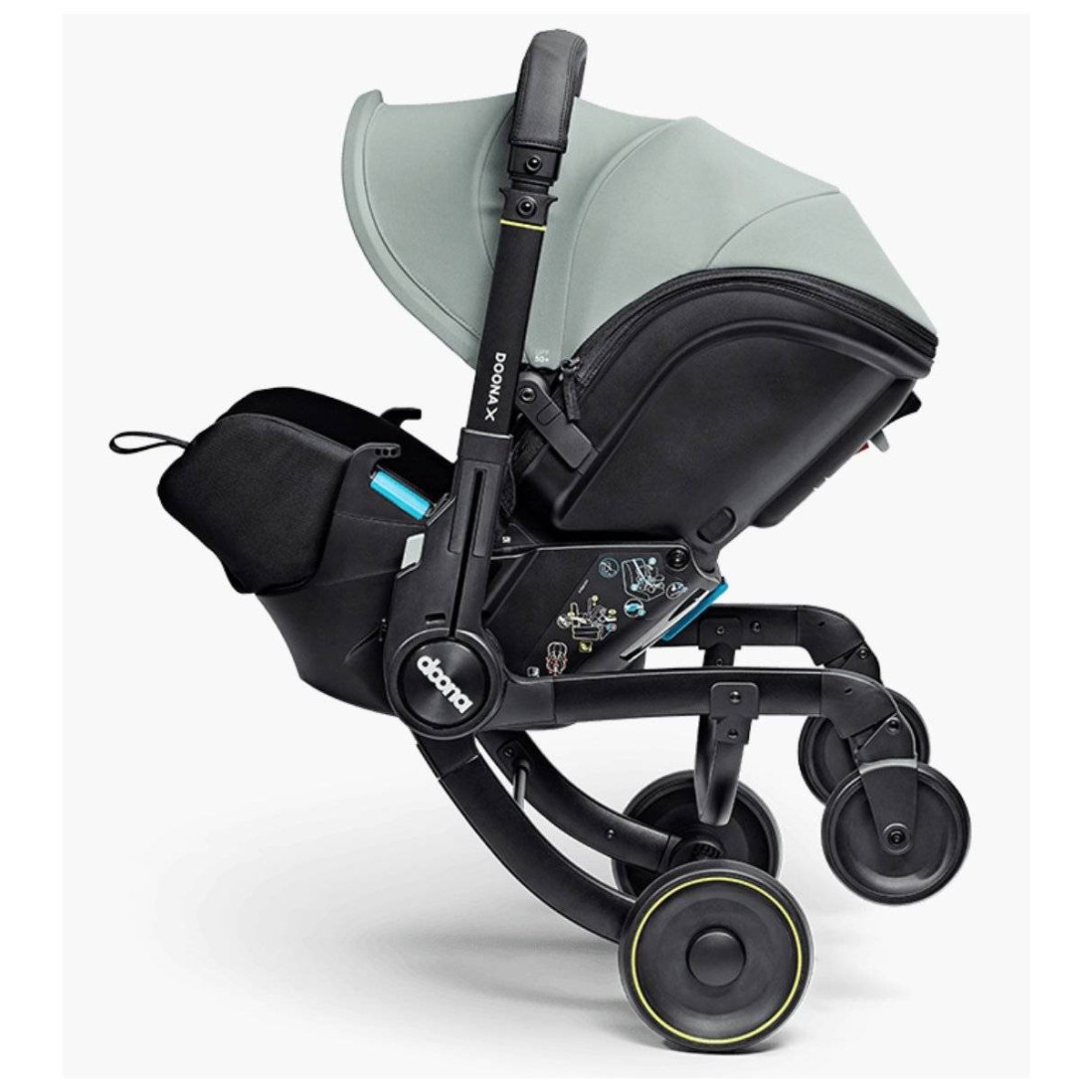 Avtosedež in otroški voziček Doona X I-Size Dusty Sage