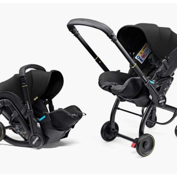 Avtosedež in otroški voziček Doona X I-Size Nitro Black