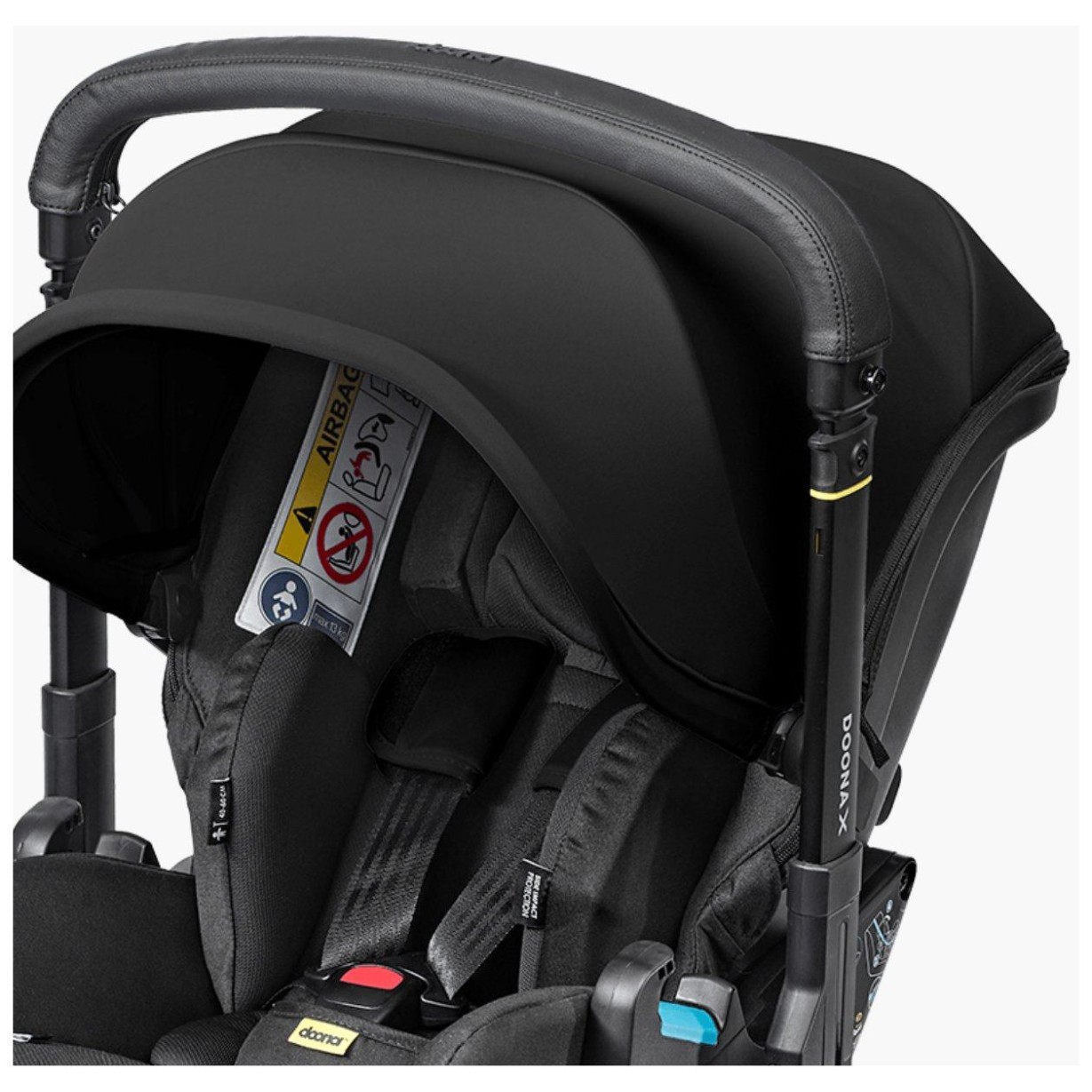 Avtosedež in otroški voziček Doona X I-Size Nitro Black Avtosedež in otroški voziček Doona X I-Size Nitro Black