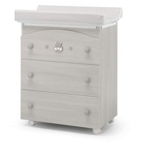 CHARLY Grey Sbiancato - komoda sa kadicom