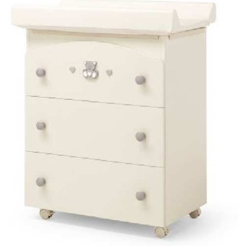 CHARLY Ivory - komoda sa kadicom CHARLY Ivory - komoda sa kadicom
