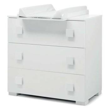 Komoda sa prostorom za presvlačenje EVOLUTION White