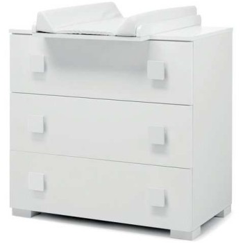 Komoda sa prostorom za presvlačenje EVOLUTION White