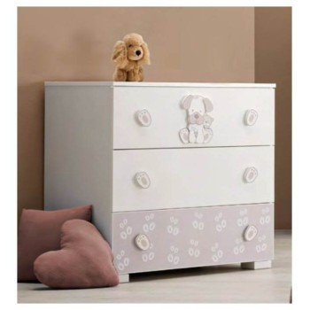 Komoda sa prostorom za presvlačenje JACK Tortora