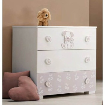 Komoda sa prostorom za presvlačenje JACK Tortora