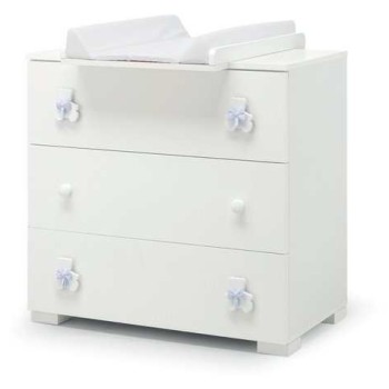 Komoda i prostor ta presvlačenje DUDU White Blue Komoda i prostor ta presvlačenje DUDU White Blue