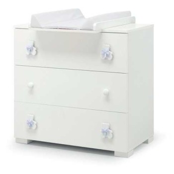 Komoda i prostor ta presvlačenje DUDU White Blue Komoda i prostor ta presvlačenje DUDU White Blue