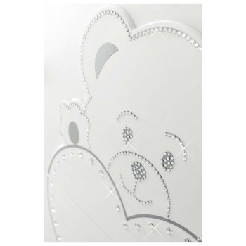 Lesena komoda s previjalno podlago LULU White Lesena komoda s previjalno podlago LULU White