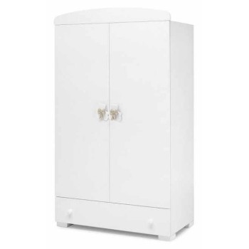 Otroška omara DUDU White Tortora