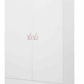 Dječji ormar DUDU White Pink