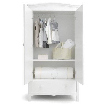 Dječji ormar LILLI White Dječji ormar LILLI White