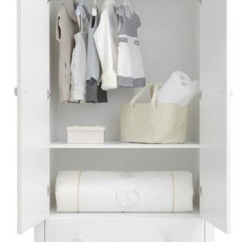 Dječji ormar LILLI White Dječji ormar LILLI White