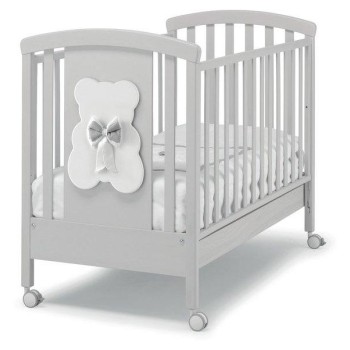 Otroška posteljica DUDU Grey Sbiancato