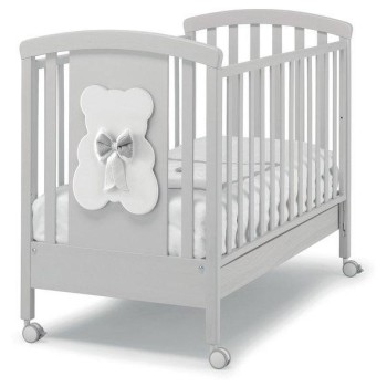 Otroška posteljica DUDU Grey Sbiancato