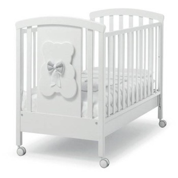 Otroška posteljica DUDU White Grey