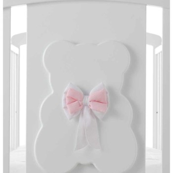 Otroška posteljica DUDU White Pink