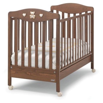 Lesena otroška posteljica TIPPY JOLIE Walnut