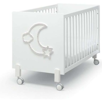 Otroška posteljica LITTLE MOON White