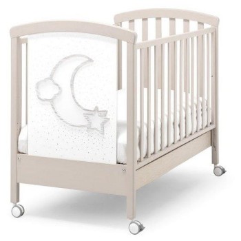 Otroška posteljica MOON Tortora Sbiancato