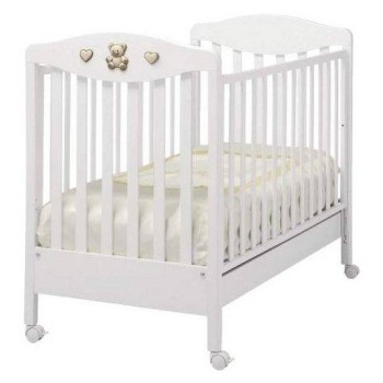 Lesena otroška posteljica TIPPY JOLIE White Lesena otroška posteljica TIPPY JOLIE White