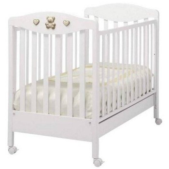 Lesena otroška posteljica TIPPY JOLIE White