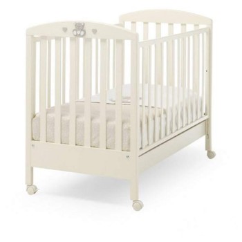 Lesena otroška postelja CHARLY Ivory