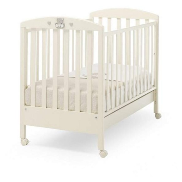 Drveni dječji krevet CHARLY Ivory Drveni dječji krevet CHARLY Ivory