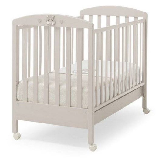 Drveni dječji krevet CHARLY Tortora Sbiancato Drveni dječji krevet CHARLY Tortora Sbiancato