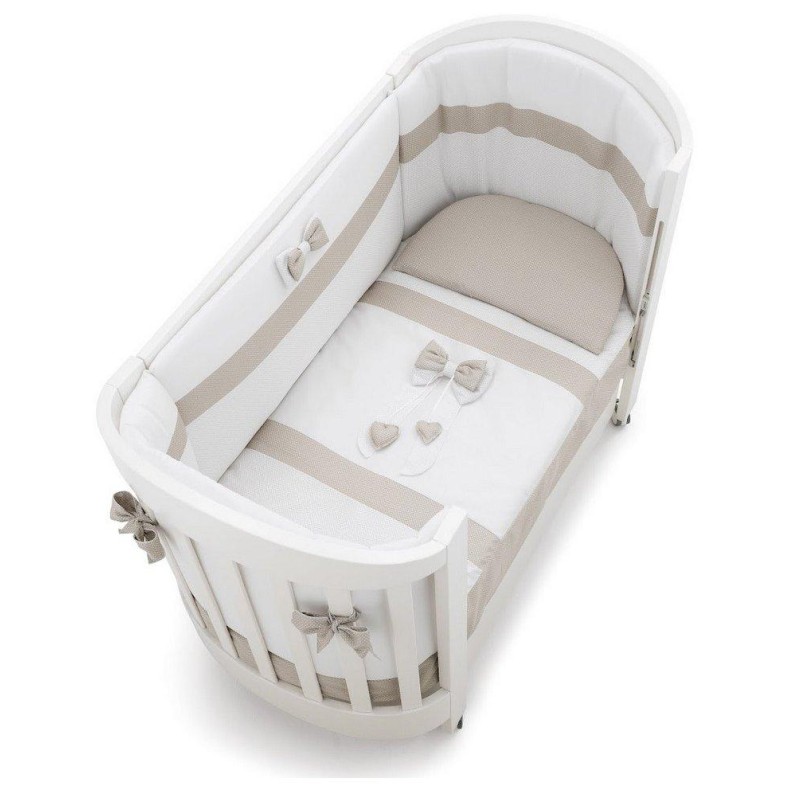 Ovalna otroška posteljica LILLI Ovalna otroška posteljica LILLI