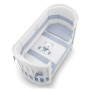 Ovalna otroška posteljica TATO White Blue