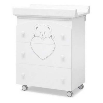 Komoda sa kadicom LULU White